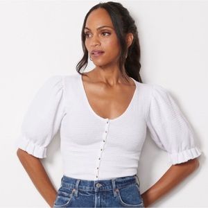 Nation LTD Laila Snap Corset top XS NWOT